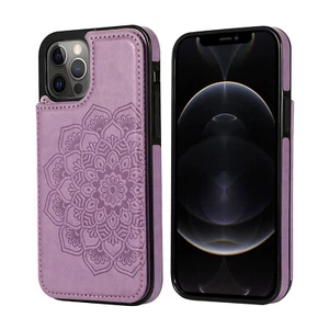 For iPhone 14 Pro Max 13 12 11 X XS XR 876 Plus Women Leather Wallet Stand Case - Picture 1 of 46