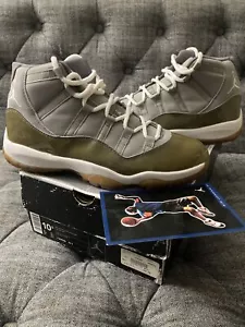 2001 Nike Air Jordan Retro XI 11 Cool Grey 136046 011 Deadstock 10.5 Never Worn - Picture 1 of 10