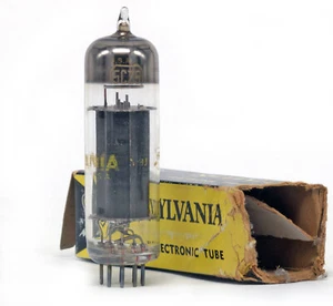 5CZ5 SYLVANIA NOS Röhrenventil Lampe TSF Valvola Röhre Valvula 진공관 真空管 电子管 - Bild 1 von 1