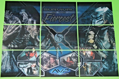 2004 Alien vs Predator AVP Survival of The Fiercest 9 Card INSERT Set #SF1-SF9 - Image 1 of 4
