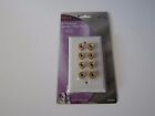 Rca Dt8swp 8-Terminal Speaker Wall Plate With Gold Connectors. White New