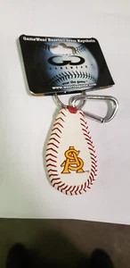 ARIZONA STATE SUN DEVILS CWS BASEBALL KEY CHAIN KEYCHAIN NEW ITH TAG - Picture 1 of 2