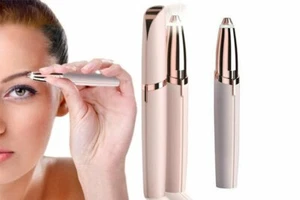 Schmerzloser elektrischer Augenbrauen-Haarschneider Haarentferner Stirnrasierer - Bild 1 von 9