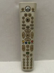 Official Xbox 360 Universal Media Remote Control White Microsoft OEM Tested - Picture 1 of 7