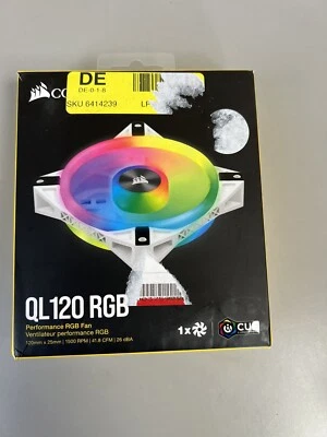 Ventilador de caja de computadora Corsair CO-9050097-WW iCUE Ql120 RGB 120 mm Foto 1 de 3