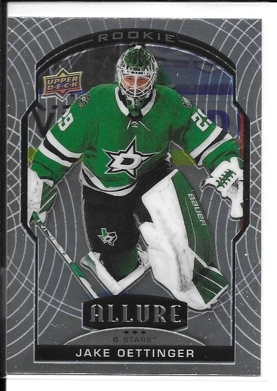 2020-21 Upper Deck Allure Jake Oettinger Rookie RC Card #91 - Image 1 of 1