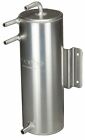 Produktbild - OBP 2 Ltr Alloy Fuel Swirl Pot 280mm (H) x 100mm (Dia) Bulkhead Mount (OBPA024)
