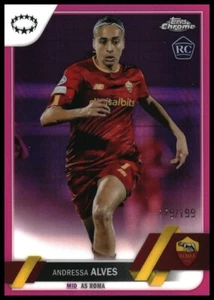 TOPPS MUJER CROMO 2022/23 PARALELO COMO ROMA ANDRESSA ALVES 179/199 - Imagen 1 de 2