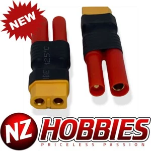NZH RC XT60 FEMALE to HXT4.0 Conversion Adapter (1 PC) # NZ-XT60F2HXT4.0 - Imagen 1 de 2