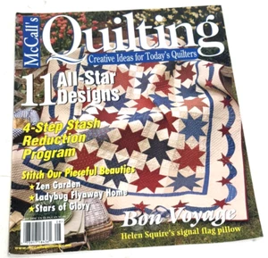 McCall's Quilting Creative Ideas Quilters-August 1999- 11 All-Star Designs - Picture 1 of 7