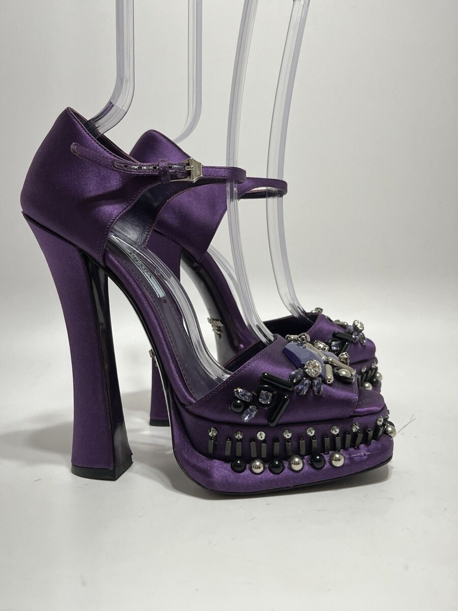 PRADA Purple Heels for Women for sale - eBay PRADA Purple Heels for Women for sale - eBay