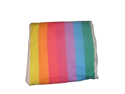 DE COLECCIÓN WAMSUTTA ARCO IRIS DEL MAÑANA AZUL ROJO NARANJA AMARILLO (1) DOBLE HOJA AJUSTADA Foto 1 de 4