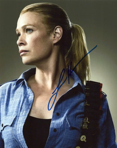 LAURIE HOLDEN signed Autograph 20x25cm "The Walking Dead" In Person Cover