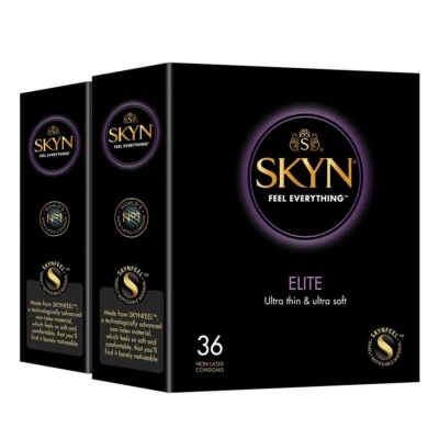 SKYN® ELITE Preservativi ULTRASOTTILI Senza Lattice 72 Profilattici