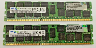 32GB Kit 2x 16GB HP Proliant ML350P G8 P/N 672512-081 - Image 1 of 2