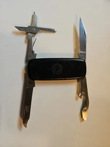 Vintage Collectible Pocket Multi Tool Rostfrei Black German Rust Free Stainless - Picture 1 of 11