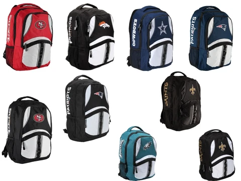 NFL Team Captain School Backpack 20in x 14in Cover