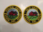 Maine York Police Patch Set Obsolete left Right