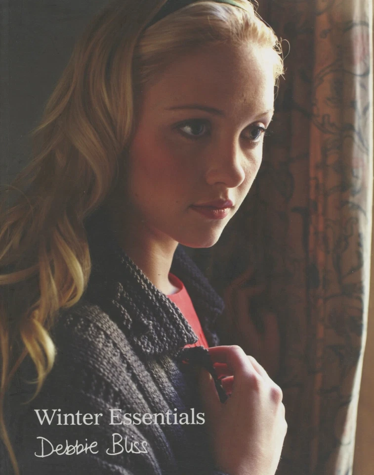Debbie Bliss Winter Essentials Knitting Yarn Pattern Book 12 Designs for Women