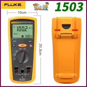 Probador digital de resistencia de aislamiento Fluke 1503 F1503 metro megohmímetro CAJA - Imagen 1 de 10