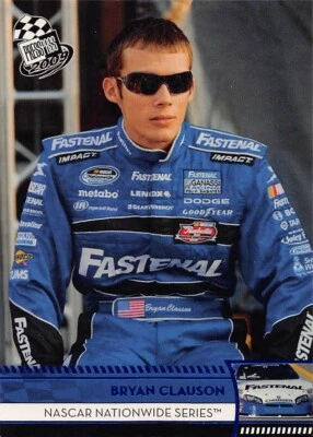 BRYAN CLAUSON #41 • 2009 Press Pass Racing •BLUE PARALLEL• - Image 1 of 2