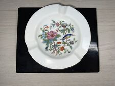 Aynsley Ashtray Pembroke Pattern Bone China Vintage Cigarette Holder Floral Bird