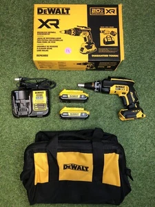 DeWalt DCF630D2 20V MAX XR Drywall Screwgun Kit w/ 2 Batt (2 Ah) Kit - Picture 1 of 2