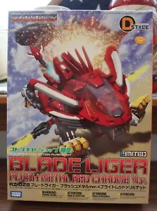 Zoids D-Style Limitado Flash Metal Rojo Cromo Hoja Liger - RARO - Como Nuevo en Caja - Imagen 1 de 3