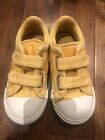 Converse All Star Kids Infant Yellow Trainers. Size 9. Very good Condition