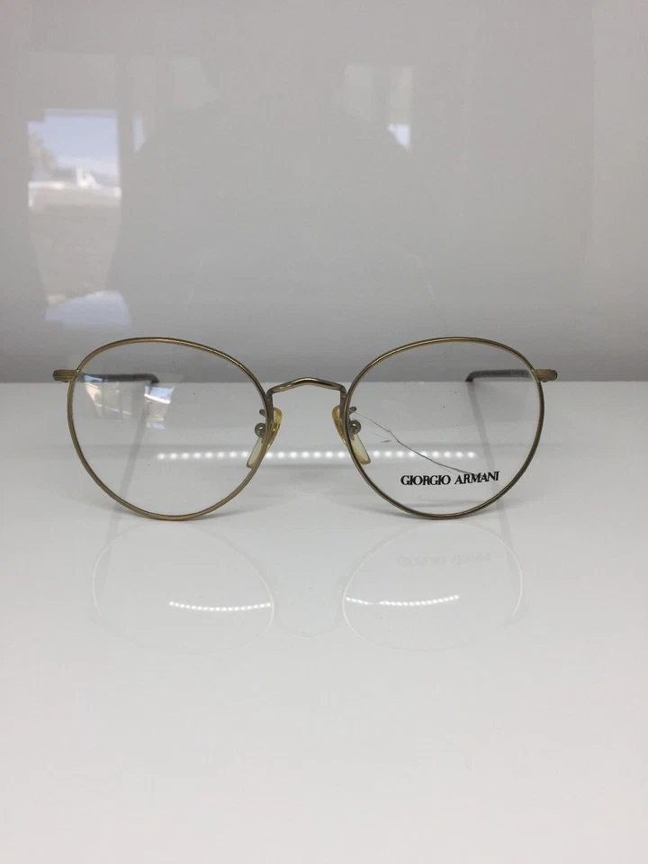 New VINTAGE Giorgio Armani 186 EYEGLASSES GA 186 C. 807 Bronze & Tortoise 51mm - Image 1 of 4