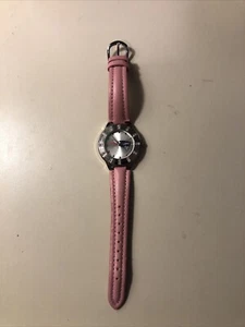 New England Patriots Ladies Pink Band Watch NFL Team Logo Game Time - Picture 1 of 6
