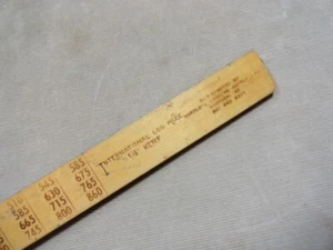 Escala de troncos para sierra internacional Log Rule 3 pies Harolds suministro de registro Hampden ME - Imagen 1 de 16
