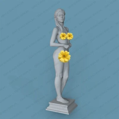 1/24 Scale Resin Figure Adultery Girl Pose Sexy Nsfw Model Unassembled Unpainted - Image 1 of 3