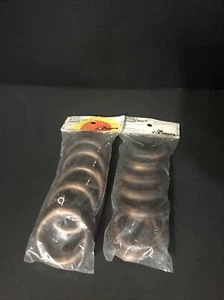 2 Pkc. Vintage Sierra By Gould, Wood Pole Rings 1 3/4” - Picture 1 of 4