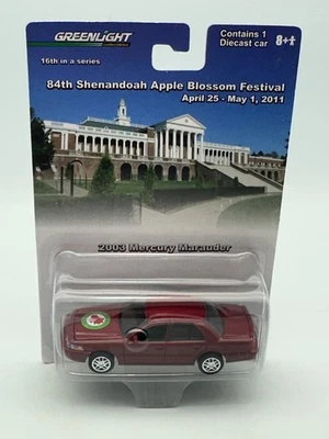 Greenlight 2003 Mercury Marauder, Red, Apple Blossom Festival, 1:64, NIB - Image 1 of 4