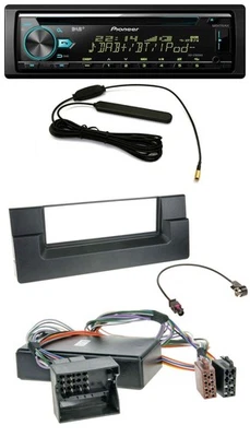 Pioneer CD MP3 AUX DAB USB Autoradio für BMW X5 E53 5er E39 Aktivsystem Quadlock - Bild 1 von 4