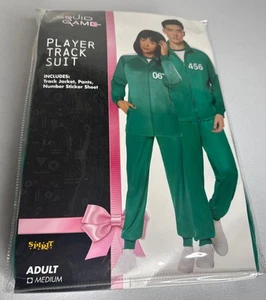 Netflix Squid Games Spirit Halloween Medium Green Track Suit Cosplay Costume NEW - Picture 1 of 8