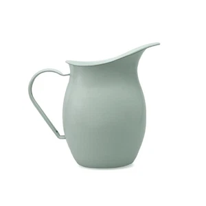 Country Vintage Style Falcon Enamel Duck Egg Blue Jug 1.5 Litre - Foto 1 di 1
