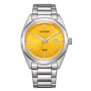 Citizen Watch Bi5110-54Z Stainless Steel Quartz Men'S Date Yellow - Picture 1 of 3
