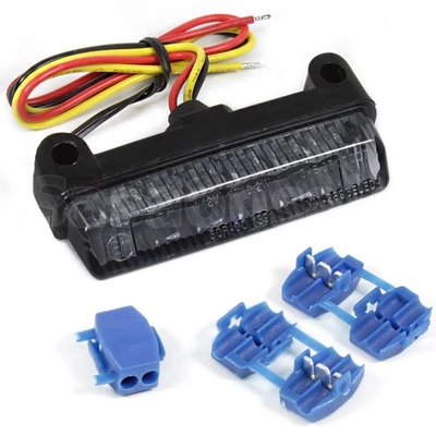 [SASA] Smoke Universal Bike Scooter CRF 250X 450X Mini LED Rear Tail Brake Light - Image 1 of 4