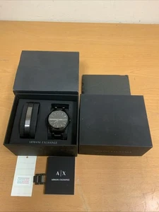 Armani Exchange Watch And Bracelet Gift Set. AX7101. - Picture 1 of 16