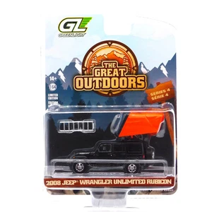 2008 Jeep Wrangler Unlimited The Great Outdoors Series 4 1:64 Diecast - Picture 1 of 1