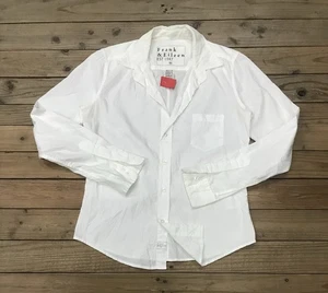 Camisa Frank & Eileen Botón Talla XS Mujer Blanca (Sin Tarifas de Importación) - Imagen 1 de 6