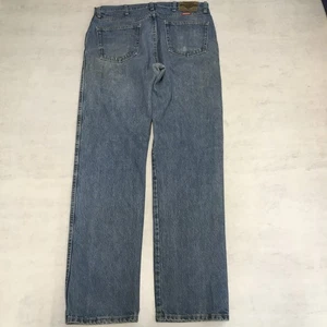 Wrangler Jeans Herren 36x34 Blau Denim Regular Straight Y2K USA Western W36 L34 - Bild 1 von 13
