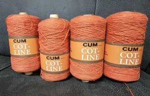 Klippan's Cum Cot-Line Crochet 4 Thread 60% Cotton 40% Linen Salmon Sweden - Picture 1 of 4
