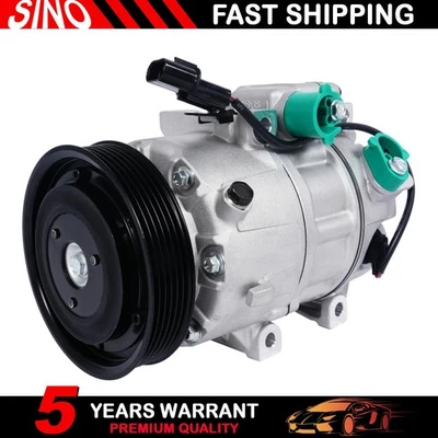 A/C Compressor for Kia Sorento 2011-2015 Hyundai  Santa Fe 2013-2018 198376 Foto 1 de 4