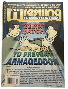 Pro Wrestling Illustrated Magazine November 1997 Rob Van Dam MONDAY NIGHT WARS - Bild 1 von 3