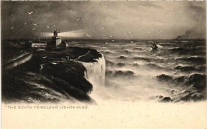 The South Foreland Lighthouse Postcard Vintage Dover, Kent, England Tuck - Picture 1 of 2