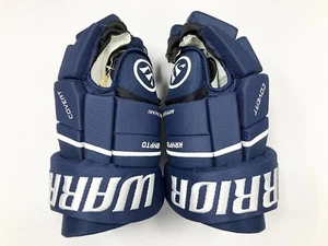 New Warrior Covert Krypto 13" inch hockey gloves senior navy SR model glove ice - Picture 1 of 4