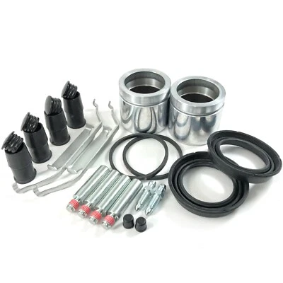 2 FRONT CALIPER REBUILD PAD FITTING KIT & PINS FIT BMW 3 SERIES E46 330 BCO1009A - Image 1 of 4